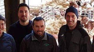 Les associés du Gaec du Mûrier (de g. à dr. ), Marjolaine Vadeboin, Quentin Riou, Laurent Brousset, Jean-Luc Guyot et Lionel Riche, organiseront des portes ouvertes sur le toasteur et les cultures protéiques le 31 mai.Anne Bréhier Les associés du Gaec du Mûrier (de g. à dr. ), Marjolaine Vadeboin, Quentin Riou, Laurent Brousset, Jean-Luc Guyot et Lionel Riche, organiseront des portes ouvertes sur le toasteur et les cultures protéiques le 31 mai.Anne Bréhier